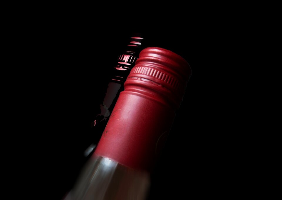 Alcohol drink bottle