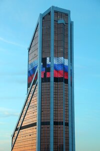 Skyscrapers skyline glass facade