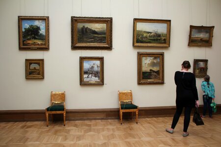 Painting see visitors