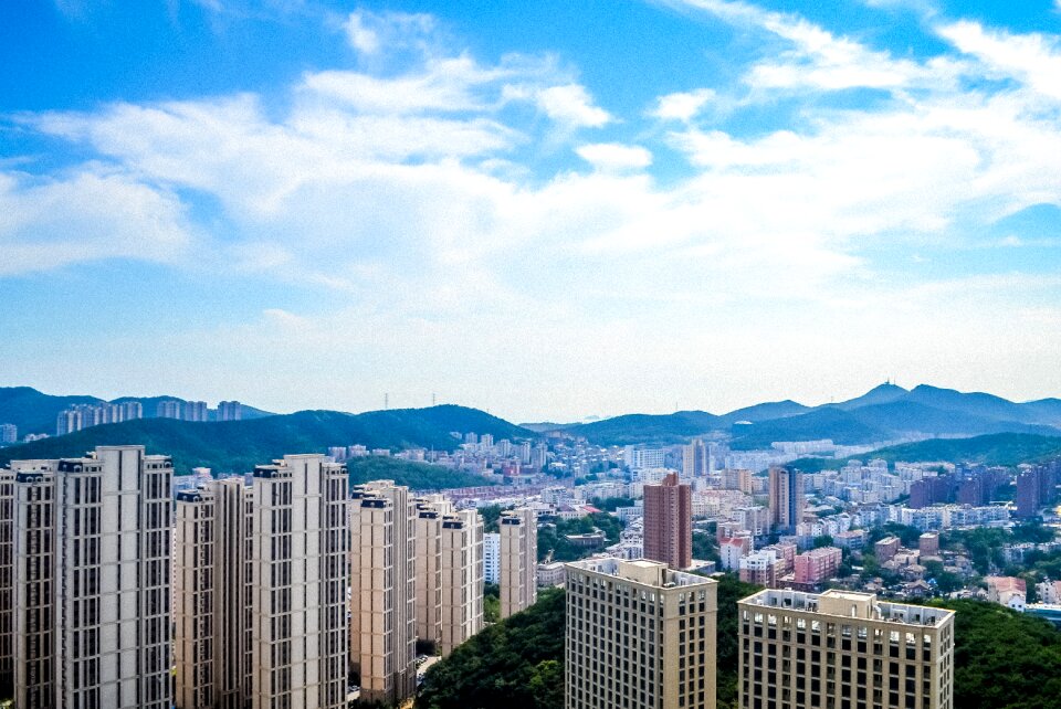 A bird's eye view china cities the scenery
