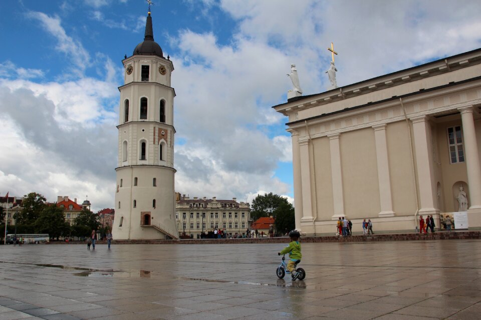 Historically mirroring cathedral