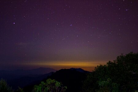 Sky the star the night