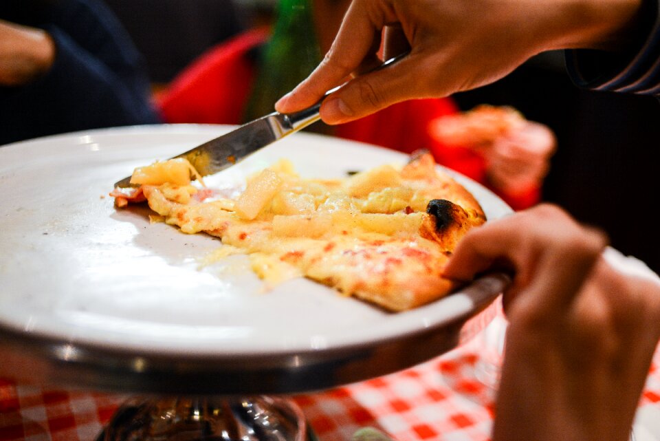 Italian baked wood fire