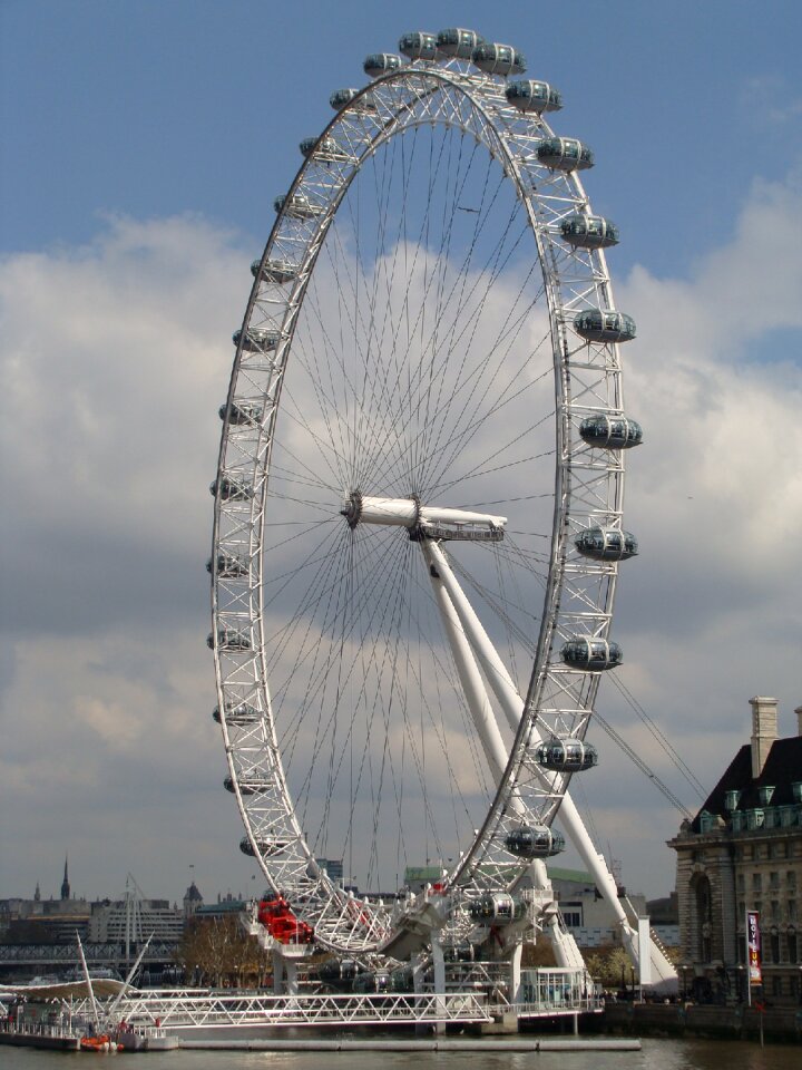 Tourism london eye fatty wheel