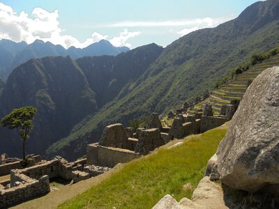 South america backpackers travel photo