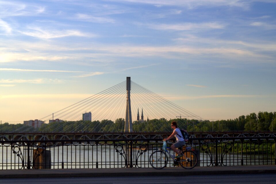 Bike cyclist cycle path