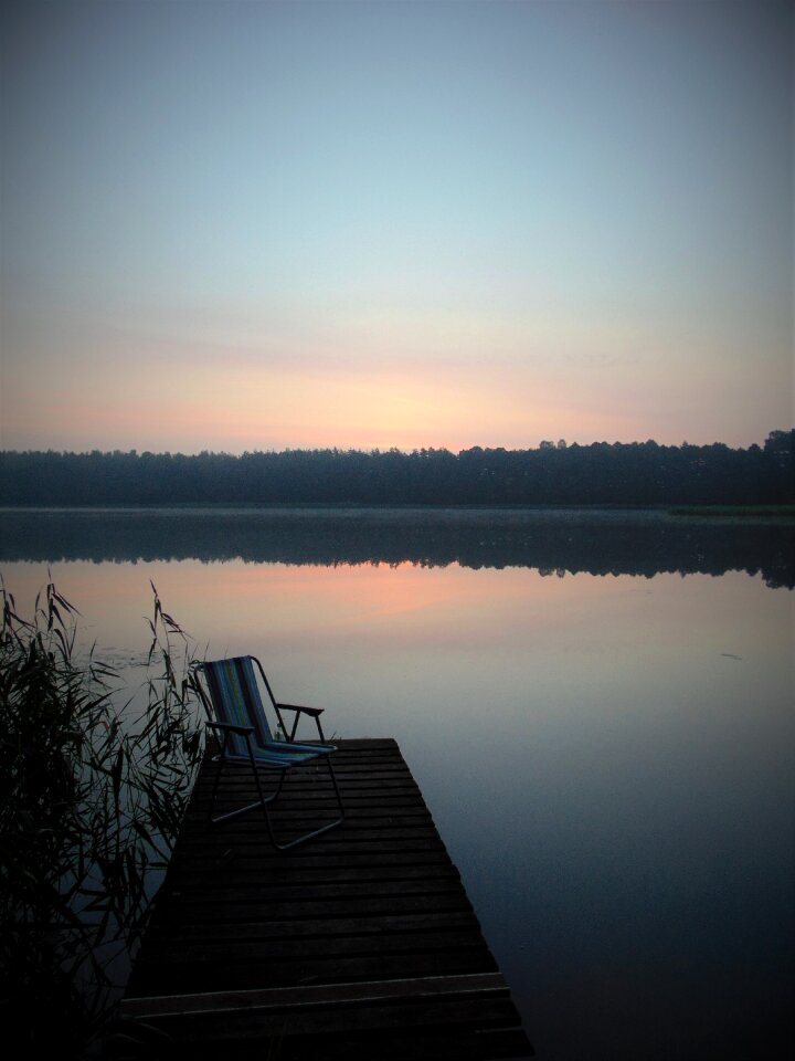 High chair lake the silence