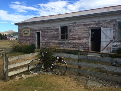 Old bike countryside
