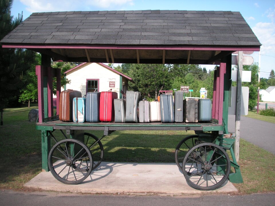Railway transport travel