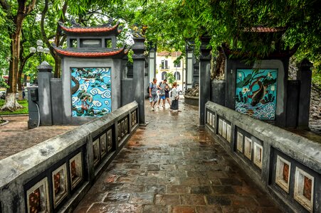 Travel water pagoda photo