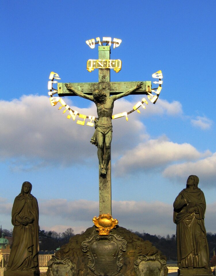 Christ prague charles bridge