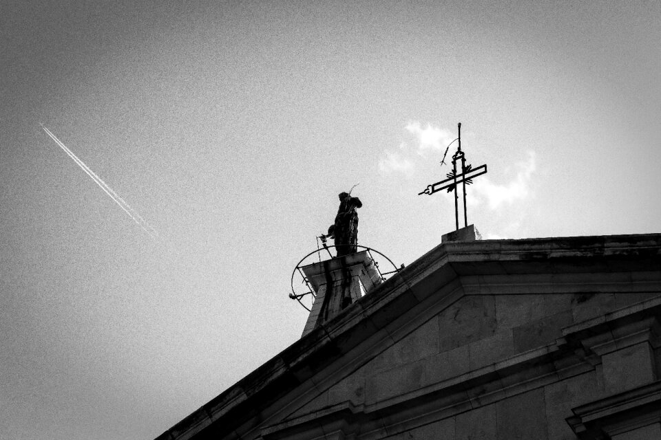 S w black white black and white