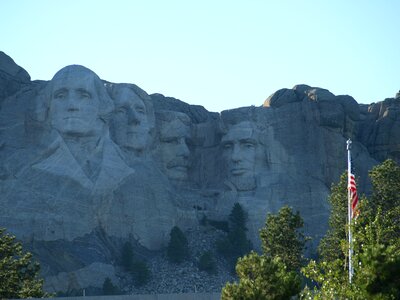 United states mountain monument photo