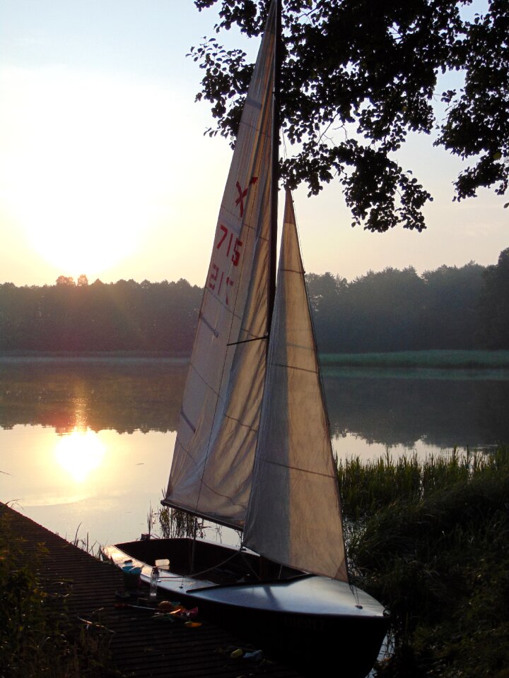 Poland dawn summer