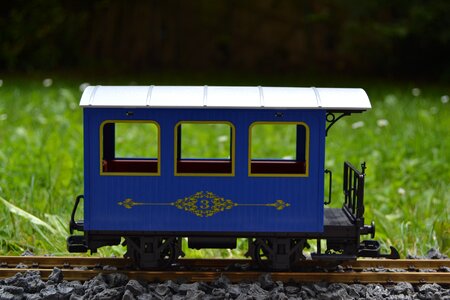 Passenger cars model railway garden railway