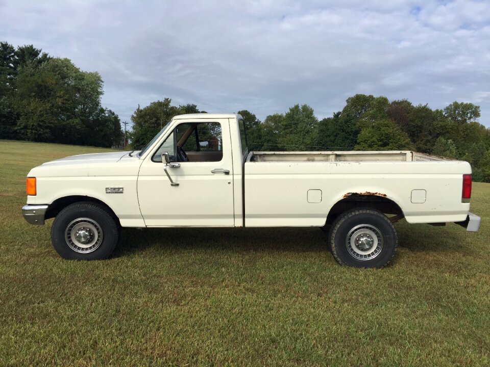 Vintage f-250 vehicle