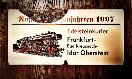 Route zugfahrt nostalgia