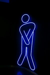 Man logo character