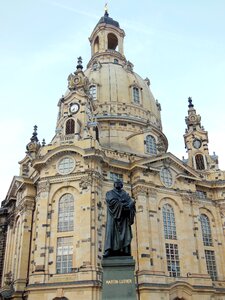 Germany architecture frauenkirche dresden photo