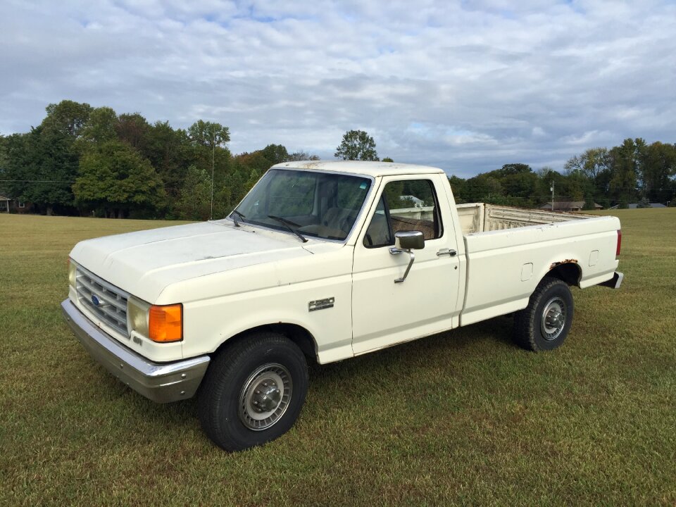 Vintage f-250 vehicle