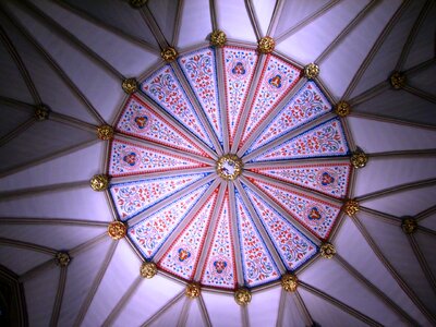 Church dome painting blanket photo