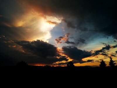 Colorado boulder dramatic