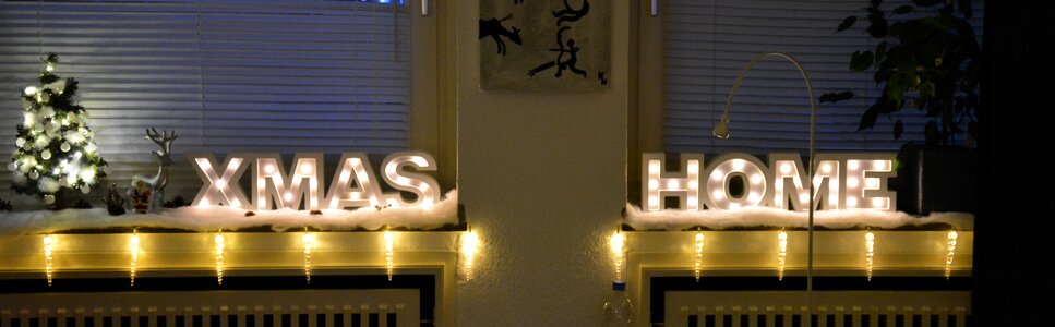 X mas lettering christmas motif
