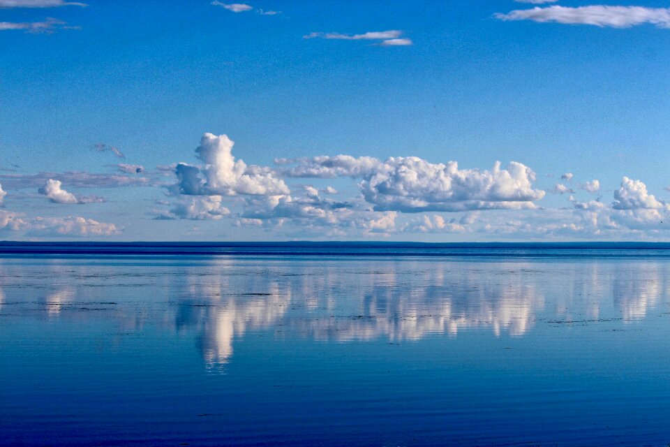 Sky sea nature