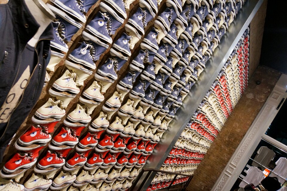 Shoes sneakers fabric