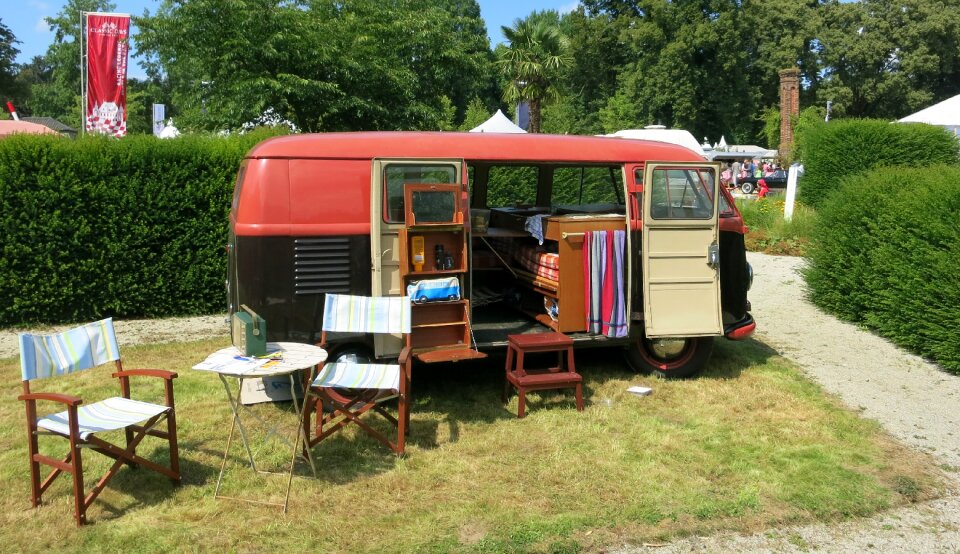 Autos vintage solid vw bus