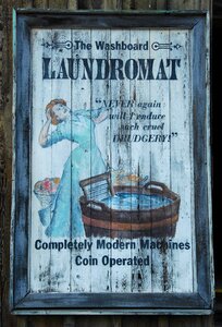 Washboard advertising vintage