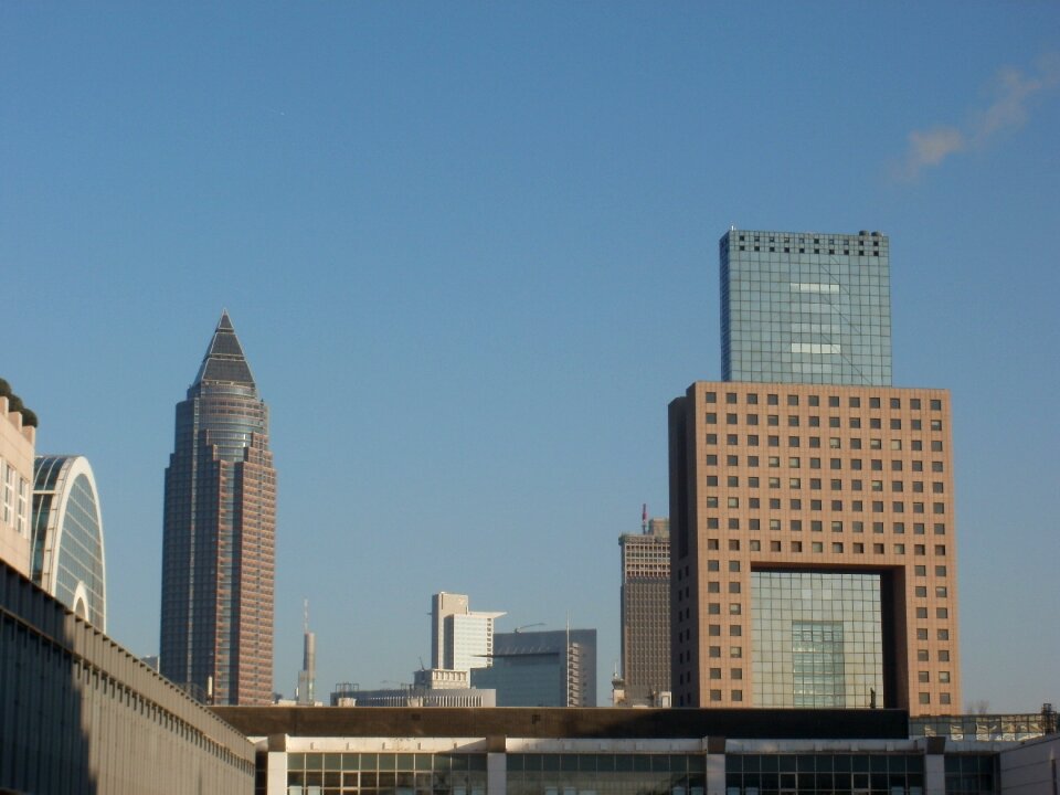 Architecture frankfurt am main germany skyline