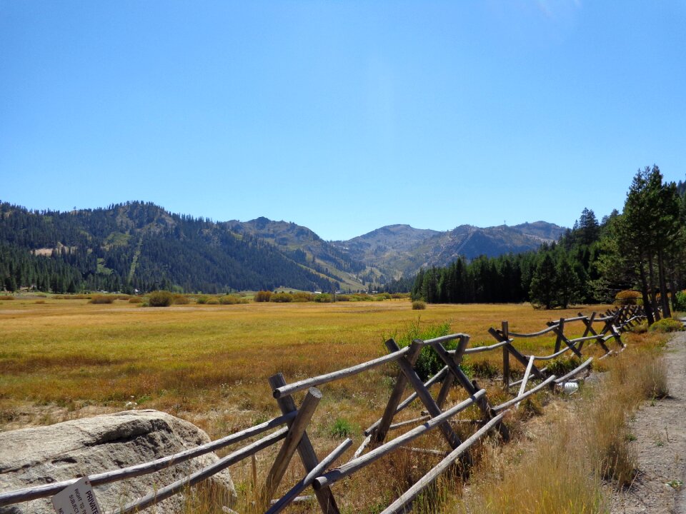 California landscape field