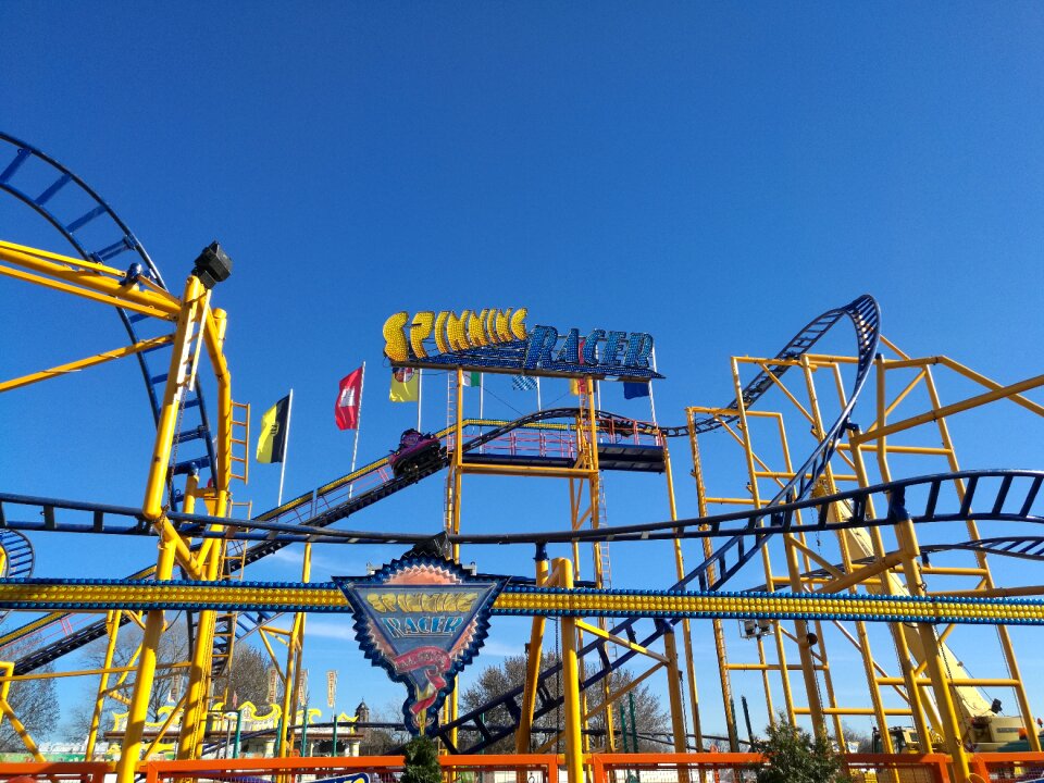 Folk festival ferris wheel carnies