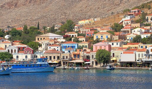 Rodos island houses