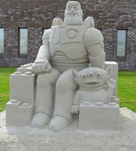Astronaut sculpture toystory