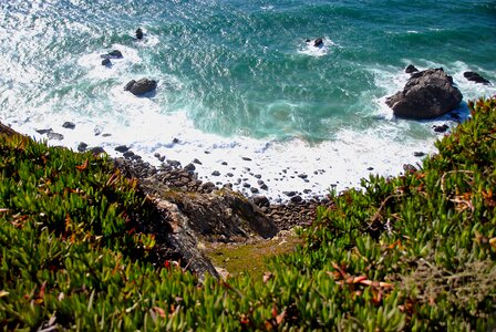 Sea capo-rocca portugal photo