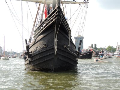 Boating sailing old