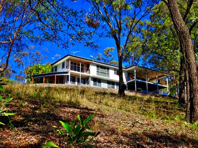 Country building architecture