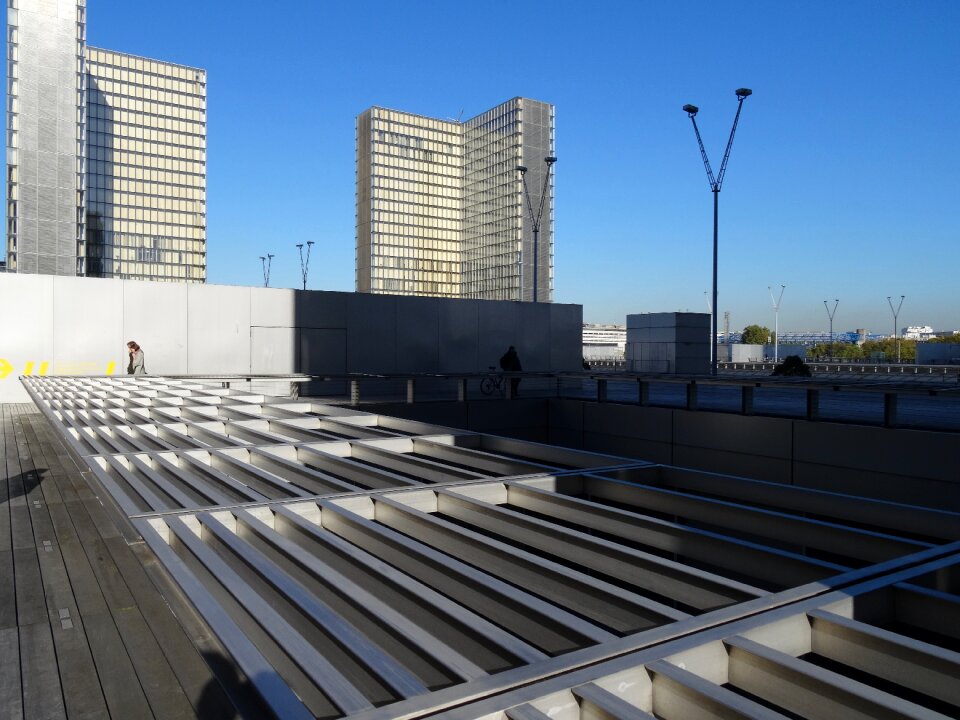 Architecture françois-mitterrand site dominique perrault