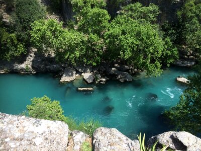 World heritage blue river