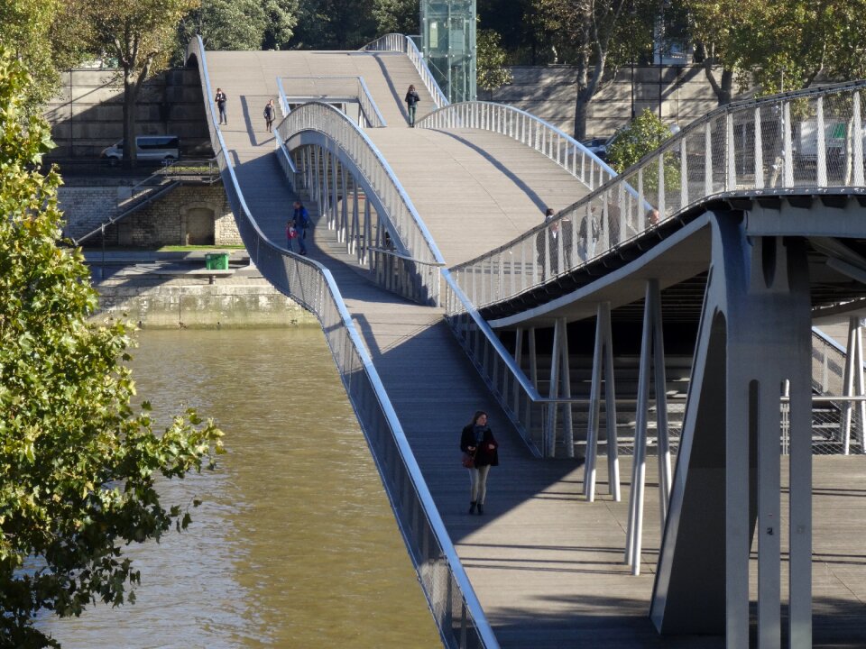 Bridge perspective architecture photo