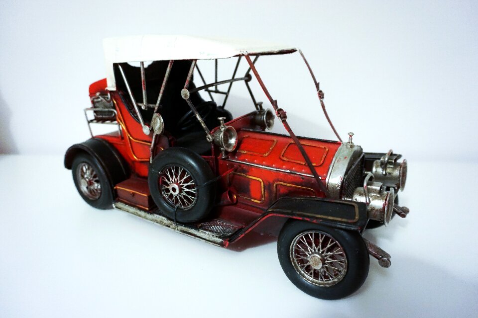 The vehicle car retro car