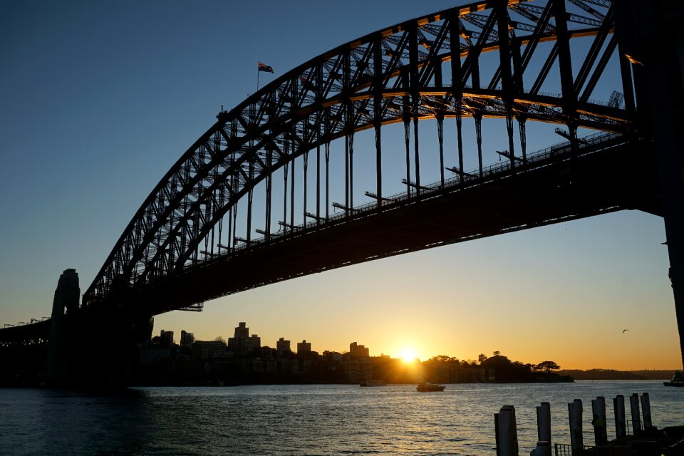Australia bridge cityscape