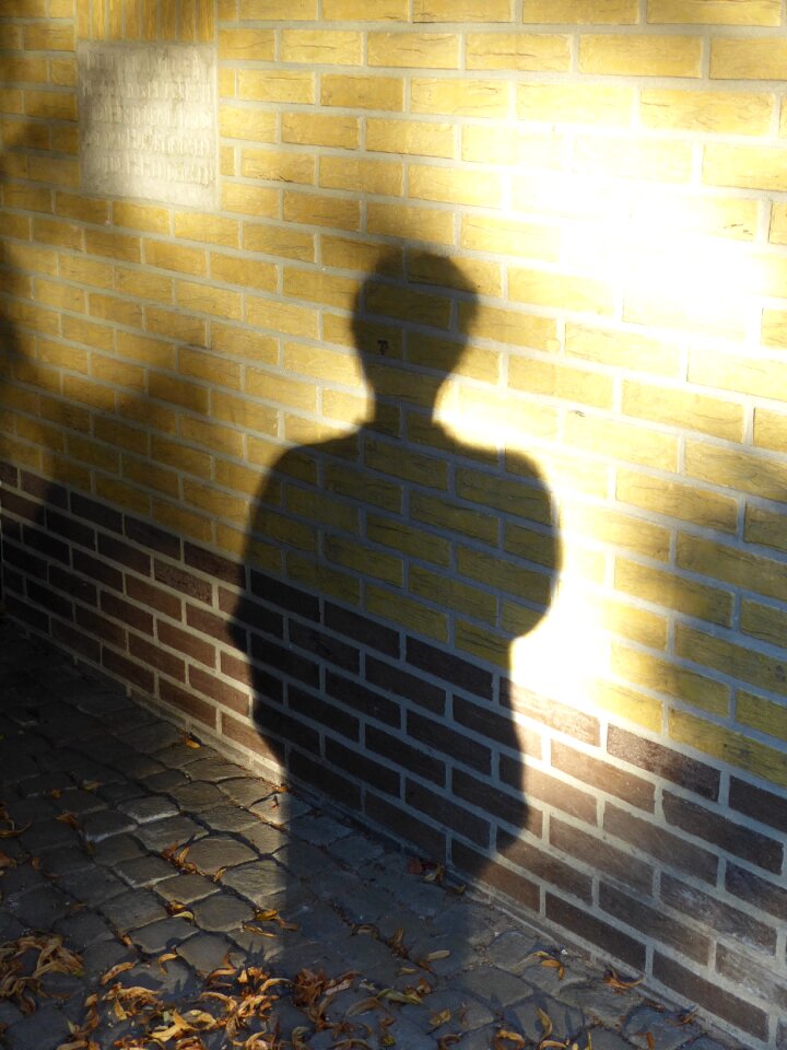 Shadow figure sunlight