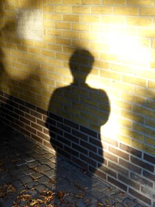 Shadow figure sunlight photo