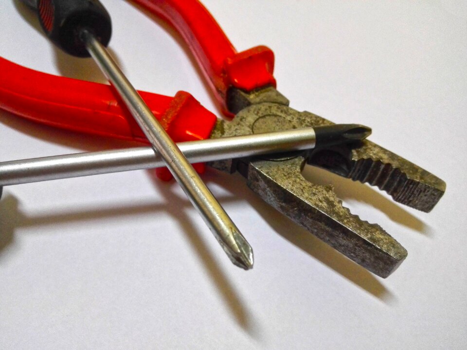 Tools screwdriver work