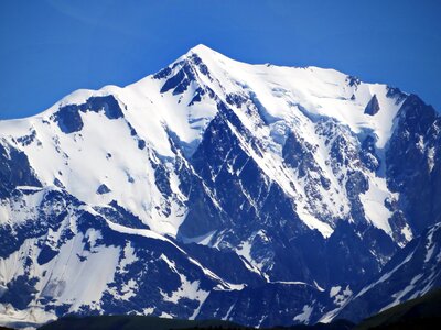 Haute-savoie panorama summits photo