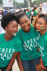Nigerians cotonou green walk photo