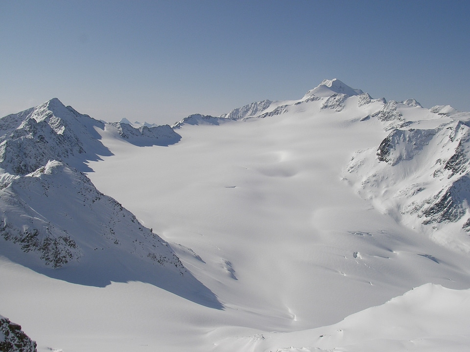 Peak sky winter